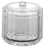 Cotton Ball/Swab Holder (Clear) (4-1/2 H x 4-1/2 Dia)