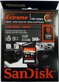 SANDISK EXTREME SDHC 8GB 30MB/S
