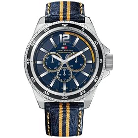 Tommy Hilfiger Men's Sport Silver-Tone Watch #1790663