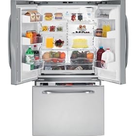 GE Stainless Steel Bottom Freezer Freestanding Refrigerator GFSS6KEXSS