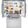 GE : GFSS6KEXSS 25.8 cu. ft. French-Door Refrigerator - Stainless Steel - Energy Star(r)