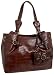 Jessica Simpson Sasha Satchel,Brown,one size