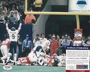 Jim Mcmahon Signed 8X10 Chicago Bears Superbowl Xx Photo Psa Coa S88661