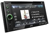 JVC KW-AV61BTE Auto DVD-Receiver (15,5 cm (6,1 Zoll) Display, UKW-Tuner, DVD-RW, AUX-IN, Bluetooth, USB)schwarz