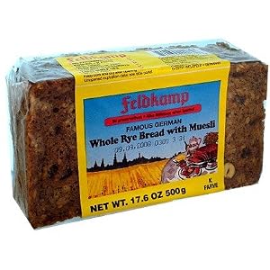 Feldkamp Whole Rye Bread with Muesli ( 17.6 Oz 500 G ) by Feldkamp