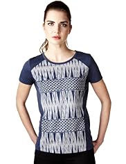 Limited Collection Geometric Print T-Shirt