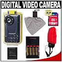 Bell & Howell DV550UW Digital Video Camcorder / Still Camera with Underwater Housing + 8GB Card + (4) AA Batteries & Charger + Accessory Kit