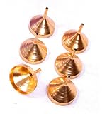 Small Metal Funnels for Filling Small Mini Bottles or Containers (Set of 6)
