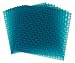 Premium Clear Turquoise Stackable Base Plates - 10 Pack 6