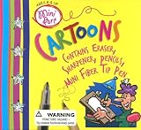 Mini Art: Cartoons: ContainsEraser, Sharpener, Pencils, and Mini Fibre Tip Pen (Mini Art Series)