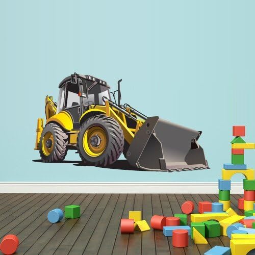 Fit You Full Color Wall Vinyl Sticker Decals Decor Art Bedroom Design Mural Kids Nursery Special Recycling Car Garage Truck Forklift Loader (Col265)