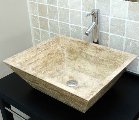 Cantrio Koncepts Travertine Stone in. H