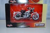Harley-Davidson 1:18 1958 FLH Duo Glide Motorcycle by Maisto