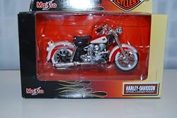 Harley-Davidson 1:18 1958 FLH Duo Glide Motorcycle by Maisto
