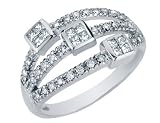 Diamond 1/2 Carat (ctw) Ring in 14K White Gold