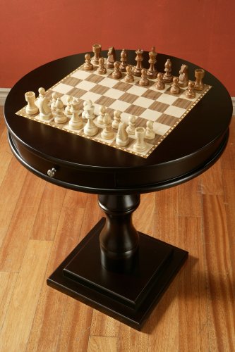 Red Star Artisan Chess Table