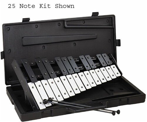 Childrens Toyshop  Musical Instruments : CB 20 Note 6852 Bell Kit with Molded Case