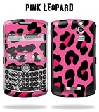 BLACKBERRY CURVE 8330 Cell Phone Protective Skin Decal Sticker - Pink Leopard