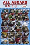 All Your Favourite Thomas The Tank Engine Friends Pictured here in this Fantastic Maxi Poster 61cmx91.5cm