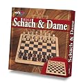Noris 60 610 4577 - Holz - Schach & Dame