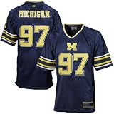 Michigan Wolverines #97 Navy Blue Prime Time Football Jersey