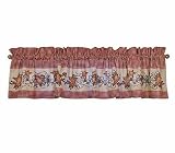 COUNTRY Heart STARS WINDOW VALANCE curtain kitchen NEW