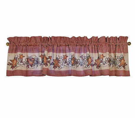 Hearts and Stars Valance