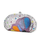 Butterfly Swarovski Crystal Clutch Bag