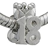 Pugster Crown Eighteen 18 Beads Pandora Chamilia Biagi Beads/charms Compatible