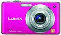 Panasonic Lumix DMC-FS7 10MP Digital Camera with 4x MEGA Optical Image Stabilized Zoom and 2.7 inch LCD (Pink)