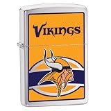 Zippo Minnesota Vikings High Polish Chrome Lighter