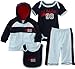 Best Buy U.S. POLO ASSN. Baby-Boys Newborn Four Piece Hooded Pant Set Shop