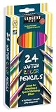 Sargent Art 22-7205 24 ct Assorted Color Watercolor Pencil Set
