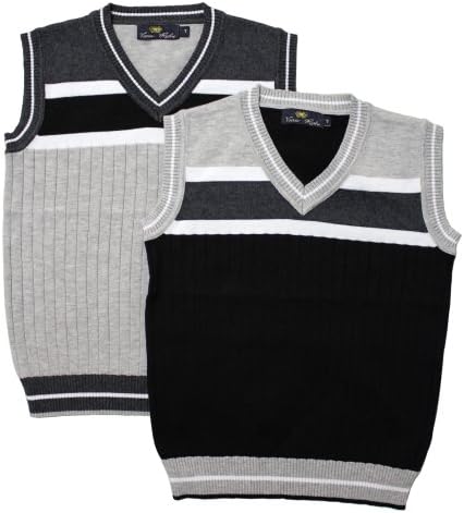 Viero Richi Big Boys V-neck Sweater Vest - More Colors Available