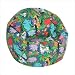 Elite's FUN PATTERNS Poly Cotton Twill JUNGLE BEAN BAG Junior Child Size 28