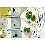 Magic Slice Non-Slip Flexible Cutting Board, Party Size 7.5 x 11, Straight Up Two by Julia Gilmore