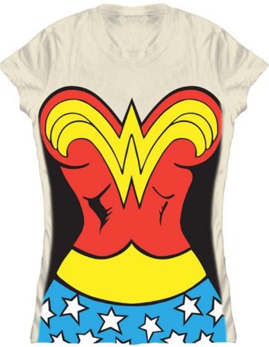  : Juniors' Wonder Woman Costume T-shirt