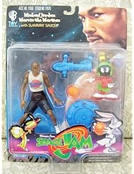Toy: 1997 Space Jam Action Figure - Michael Jordan & Marvin The Martian - Playmates Toys