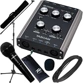 【TASCAM オーディオインターフェイスセット】US-144MKII 高音質インターフェイスセット(9757408284)