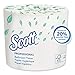 Scott, 04460RL, Essential Standard Roll Bathroom Tissue, 2-Ply, White, 550 Sheets/Roll, Sold As 1 Roll