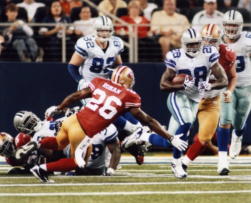 FELIX JONES DALLAS COWBOYS 8X10 HIGH GLOSSY SPORTS ACTION PHOTO (P)