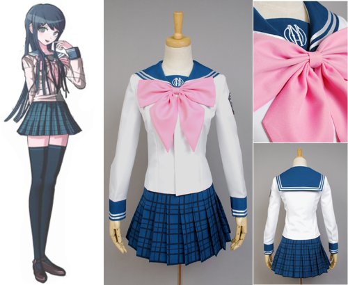 Danganronpa Sayaka Maizono Cosplay Costume-image