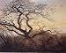 Tree with Crows by Caspar David Friedrich. Art Print Poster FRAME IT.. 28.5 inches width by 22.5 inches height. Highest Quality Art Poster Print