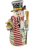 12.5 Wooden Snowman Nutcracker Christmas Table Piece