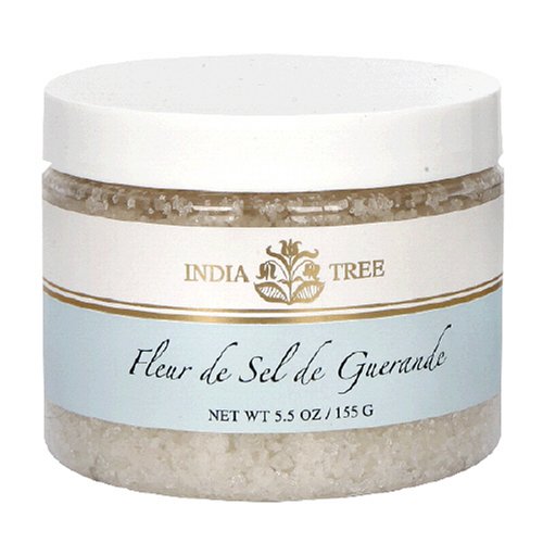 India Tree Fleur de Sel, 5.5-Ounce Unit (Pack of 2) by India Tree