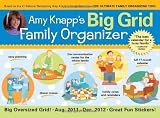 2012 Amy Knapp's Big Grid Family Organizer wall calendar: The essential organization and communicati [Calendar]