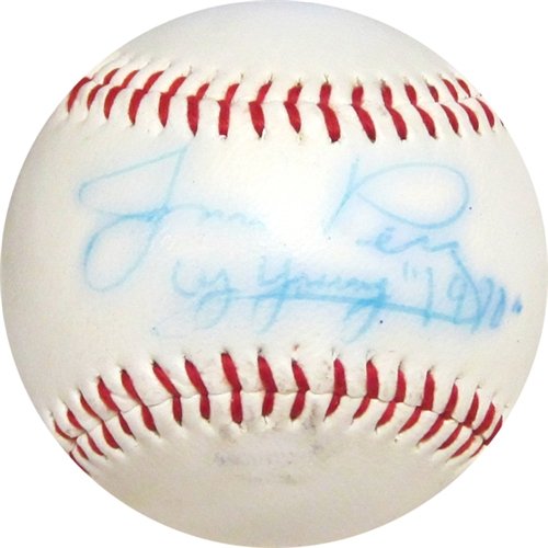 Jim Perry '' CY Young 70'' Autographed/Hand Signed Baseball