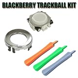 BlackBerry Trackball with Ring and Opening Tools for Blackberry Curve Pearl 8100 8110 8120 8130 8220 8230 8300 8310 8320 8330 8800 8820 8830 (Colors Vary)