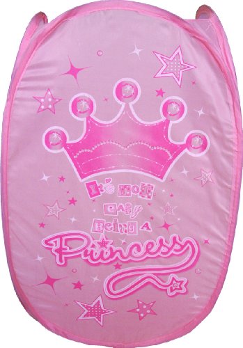 Princess Pop-up Mesh Laundry or Storage Hamper