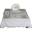 Table Linens and Napkins Embroidered 48 x 48 inches